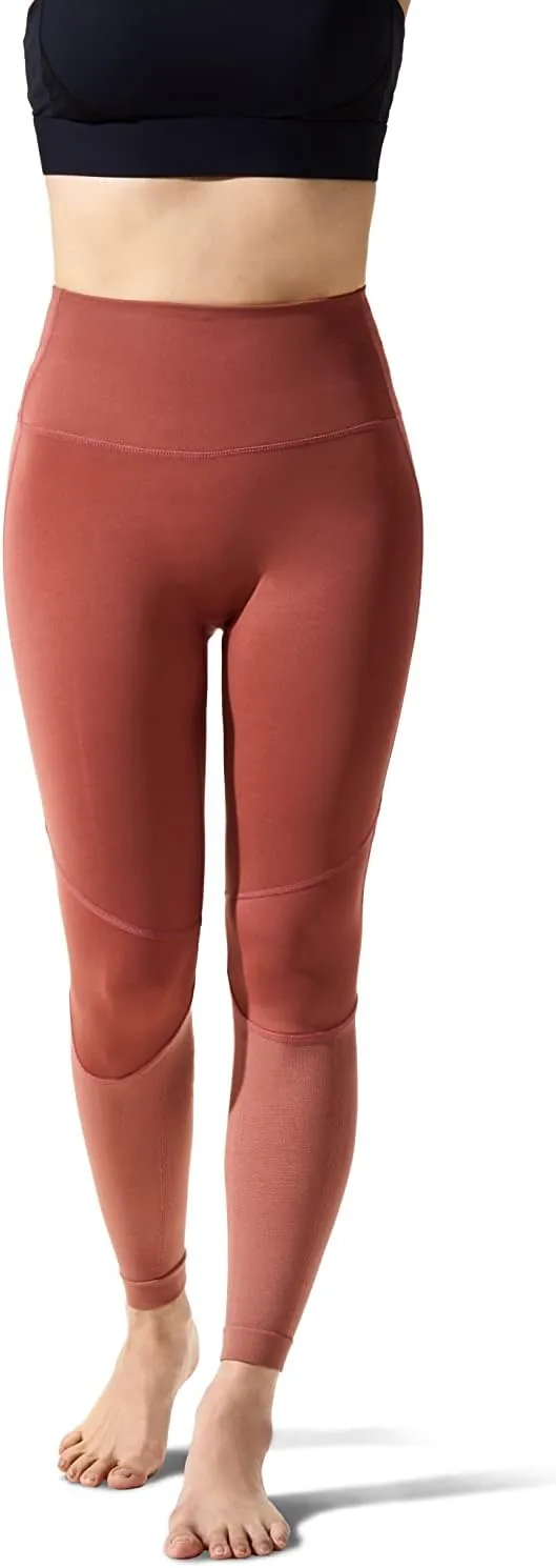 20-30 mmHg Compression Leggings Rise Pant 26" for Women - Yoga Gym Running Training