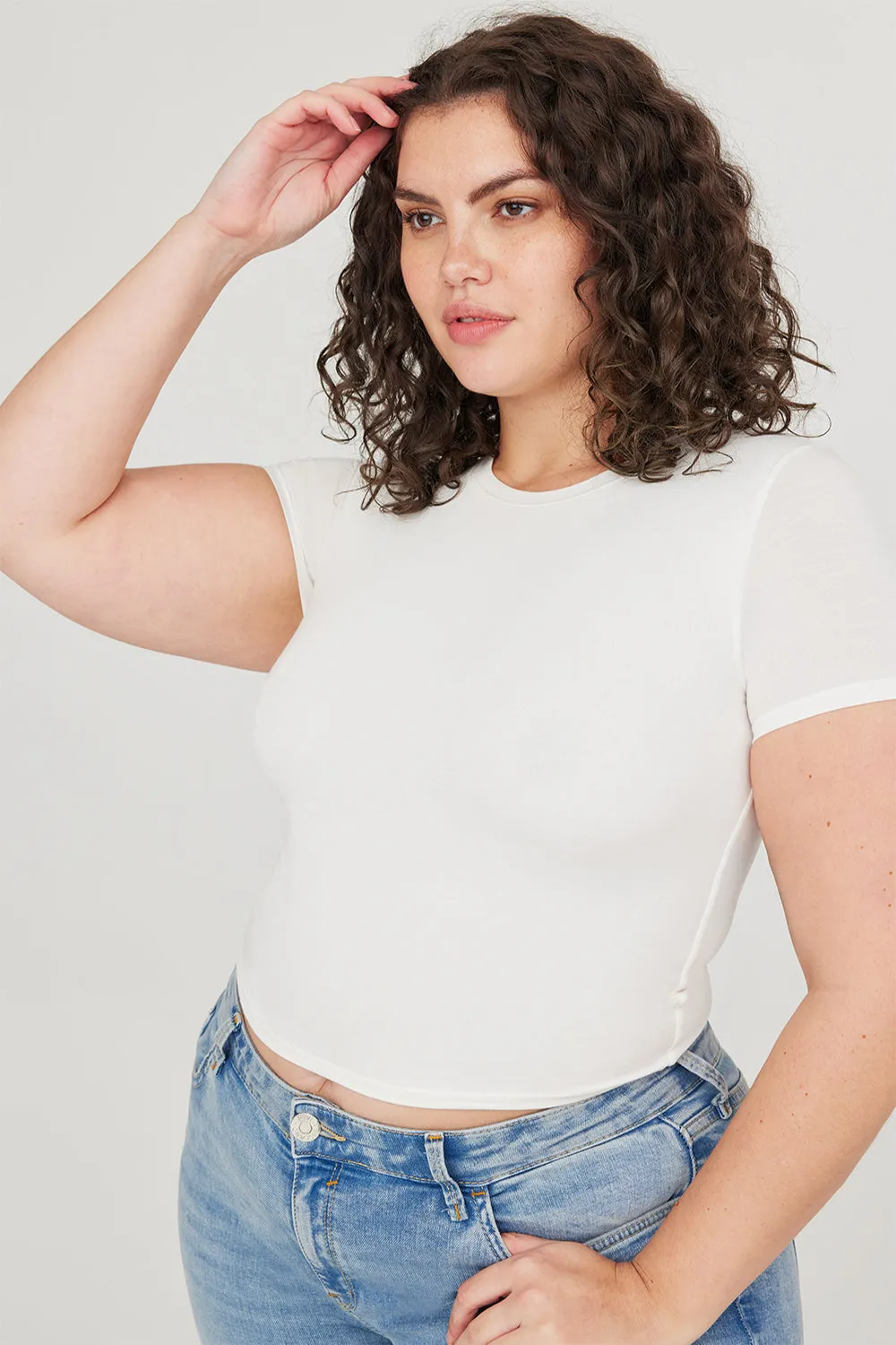365 SHORT SLEEVE T-SHIRT - COCONUT MILK