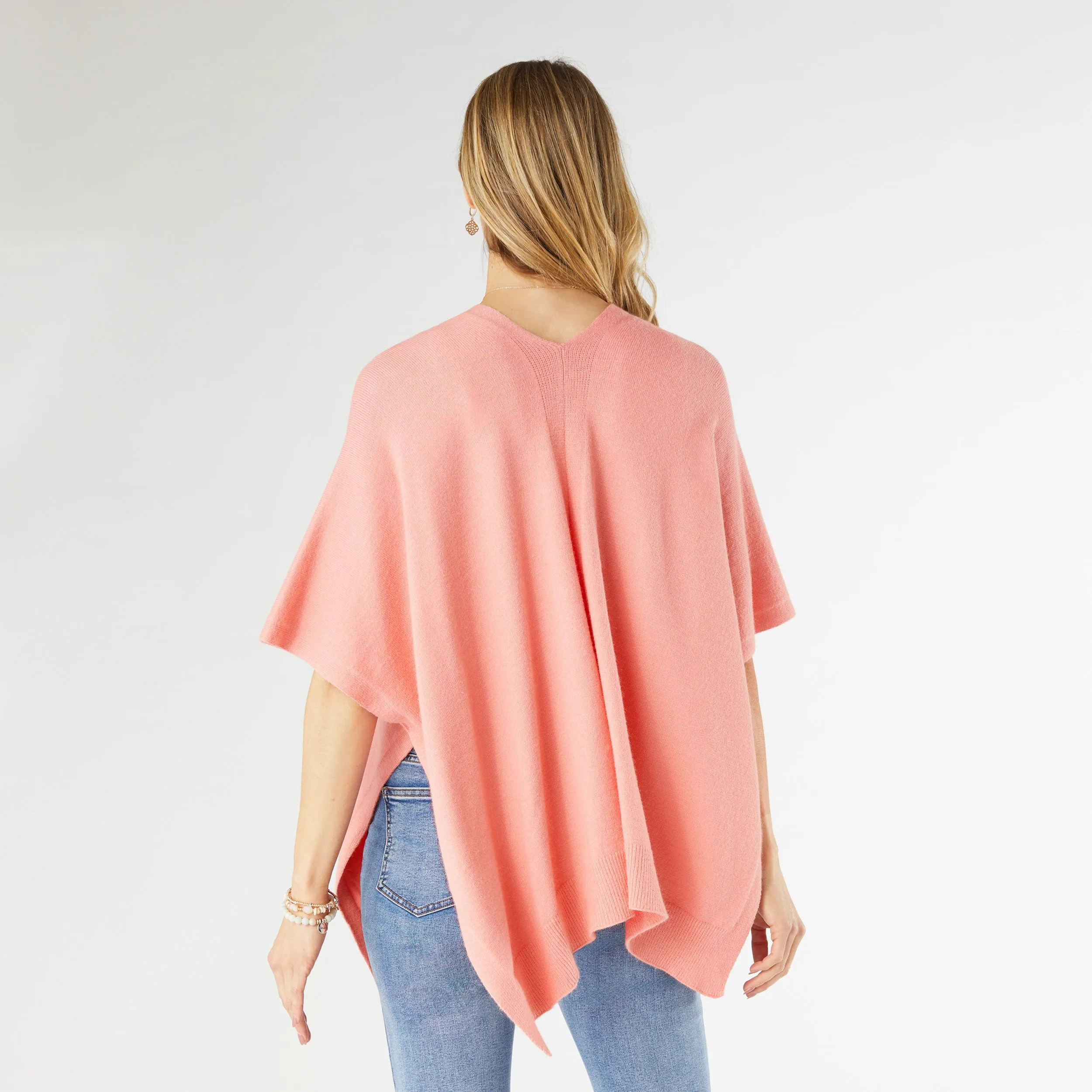 Alani Lightweight Cardigan with Pockets - Soft Coral