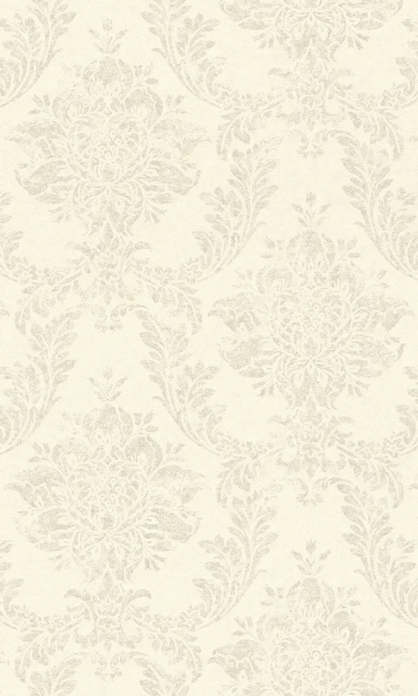 Alliage Cream Classic Metallic Damask 297460