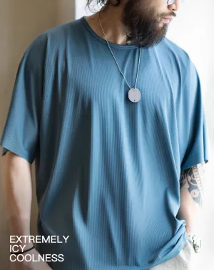 American Technology Cool Ice Silk Knitted Breathable Men's T-Shirt