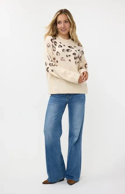 Animal Sequin Sweater
