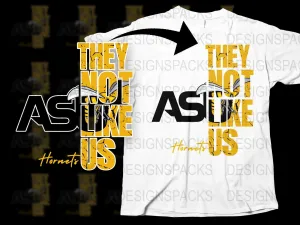 AS They Not Like Us Hornets Png Digital Download