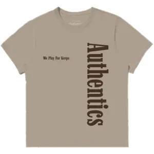 Authentics SIDE LOGO TEE - Mushroom (SIDELOGO-MUSH)