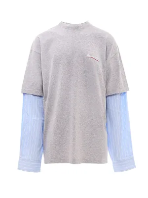 Balenciaga Political Campaign Layered T-Shirt