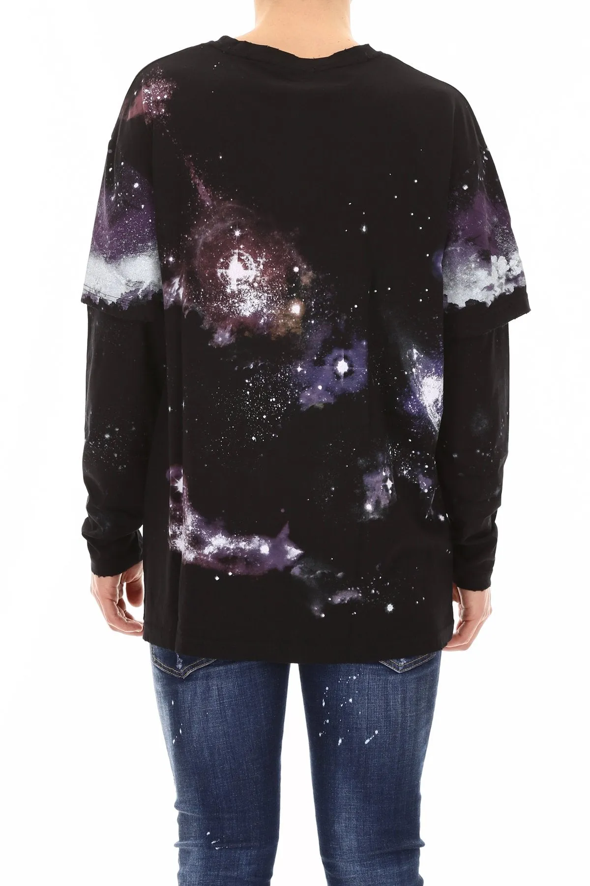 Balmain Printed Layered T-Shirt