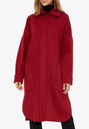 Baruffa Single-Breasted Cashmere Coat