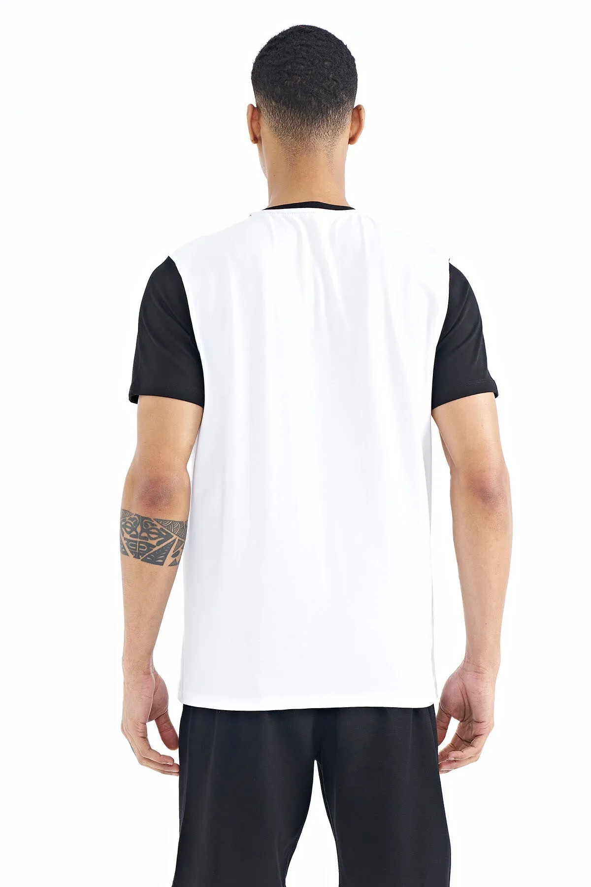 baskili standart kalip o yaka erkek t-shirt - 88185