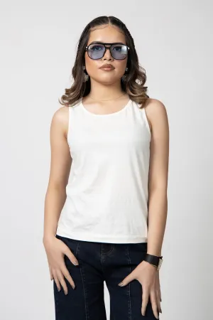Beach Babe Tee White