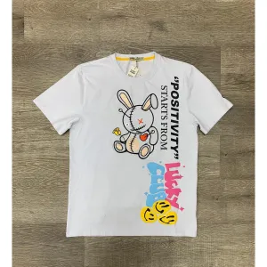 Black Keys "Lucky Club" White Tee