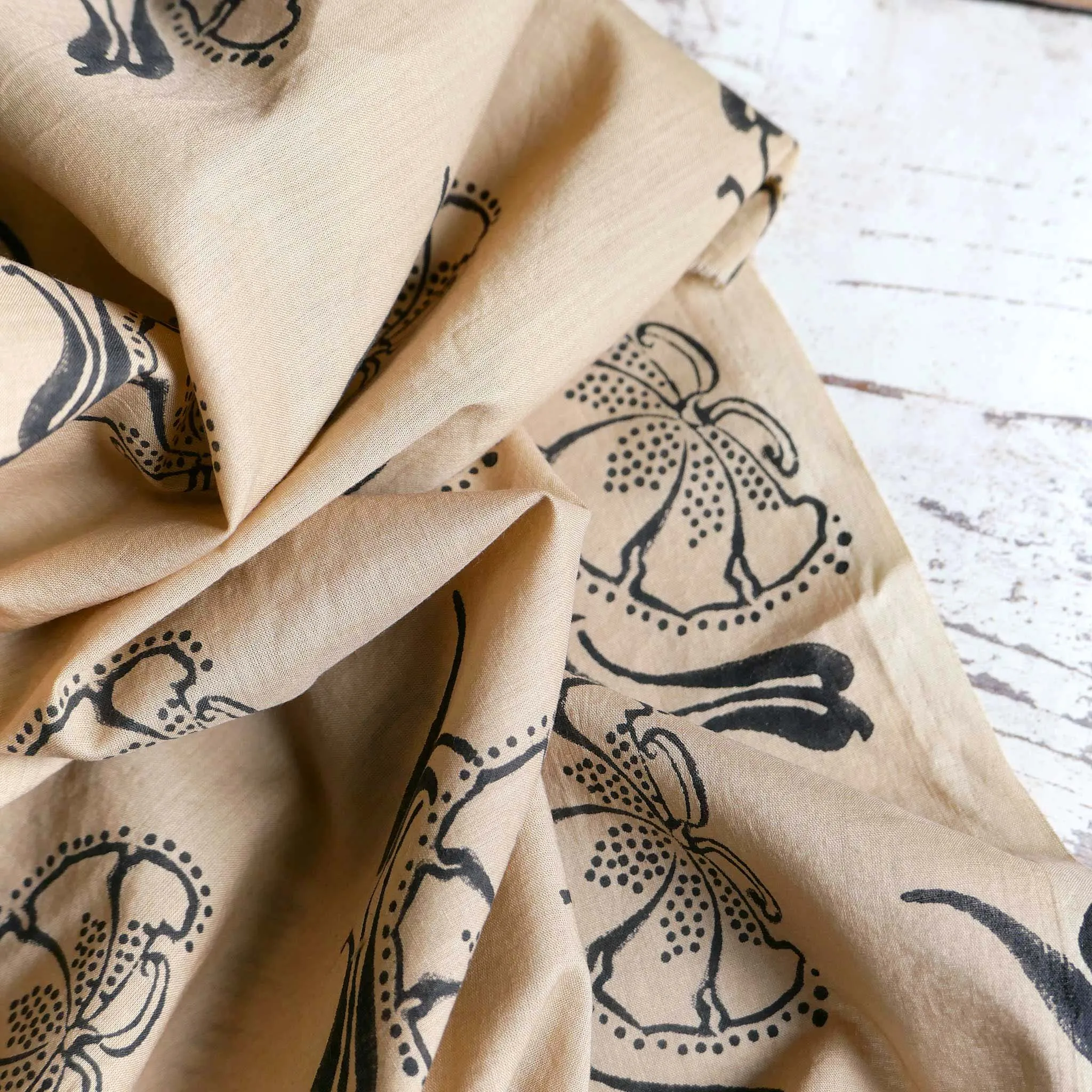 Block Print ESP Flower