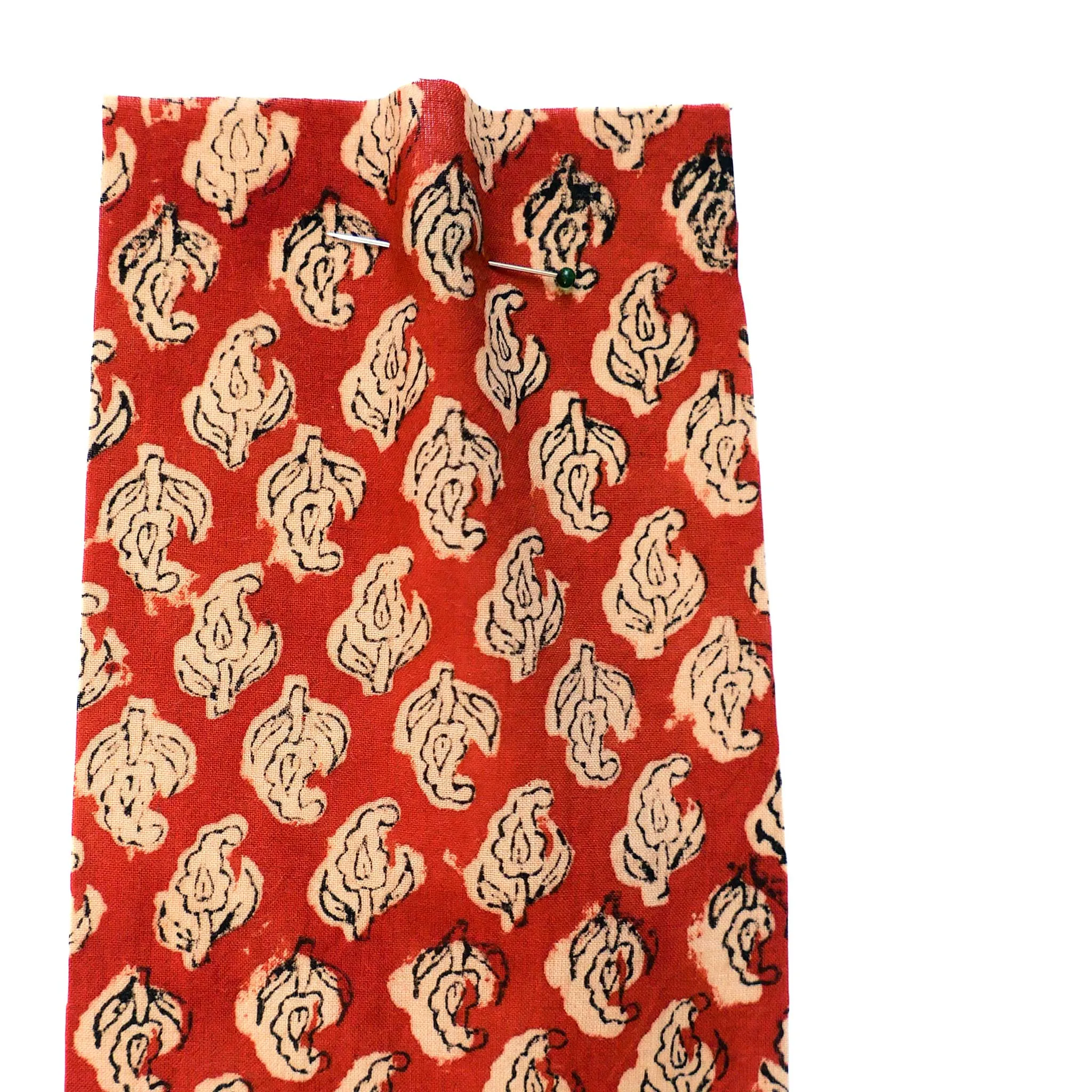 Block Print Jyoti Rust