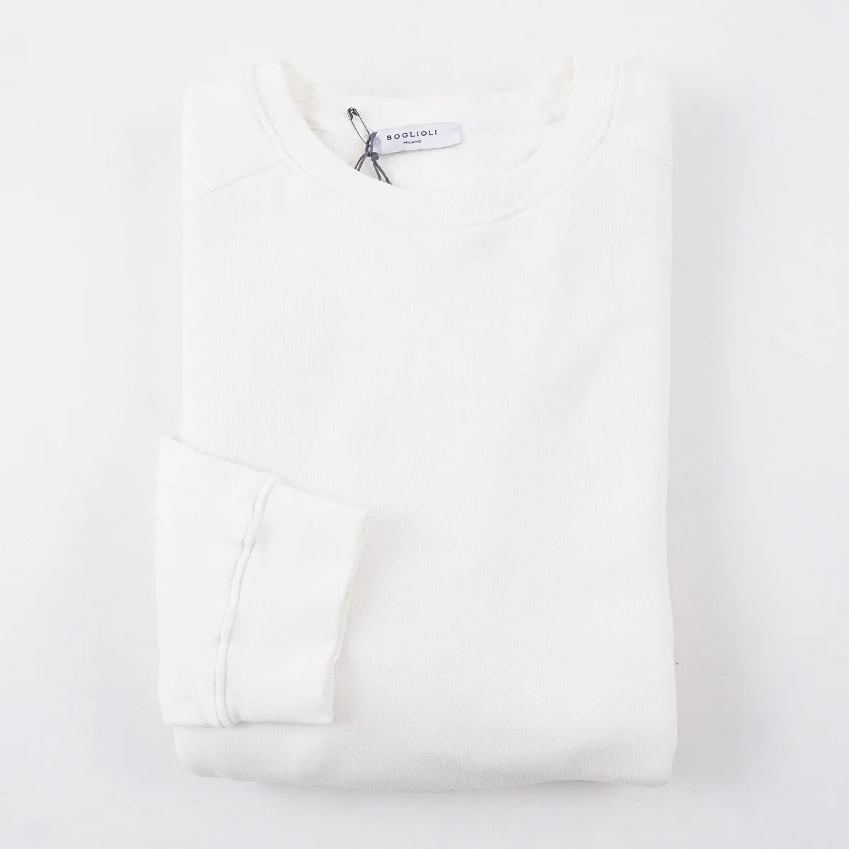 Boglioli Jersey Fleece Cotton Sweatshirt