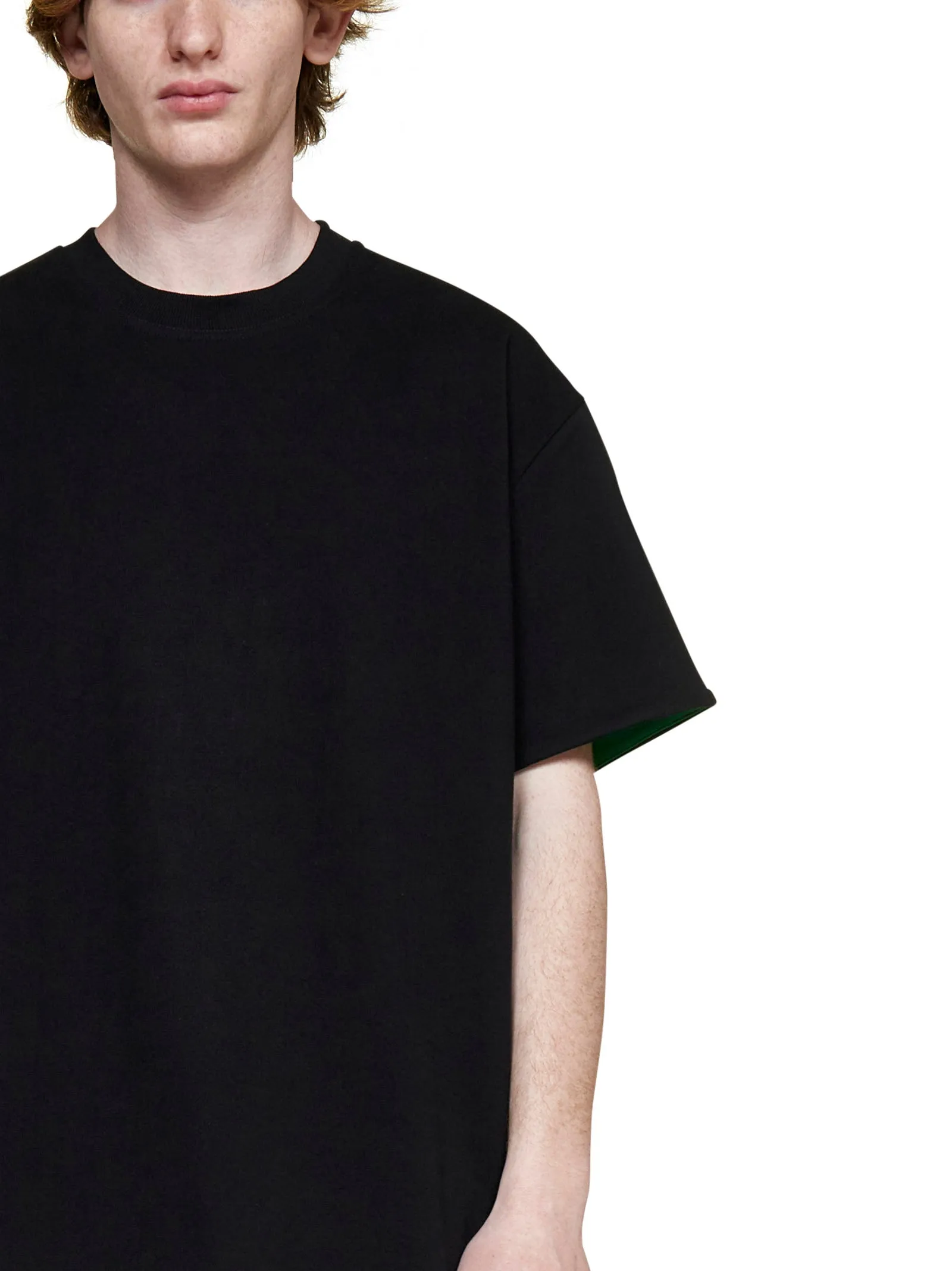 Bottega Veneta Reversible Layered Crewneck T-Shirt