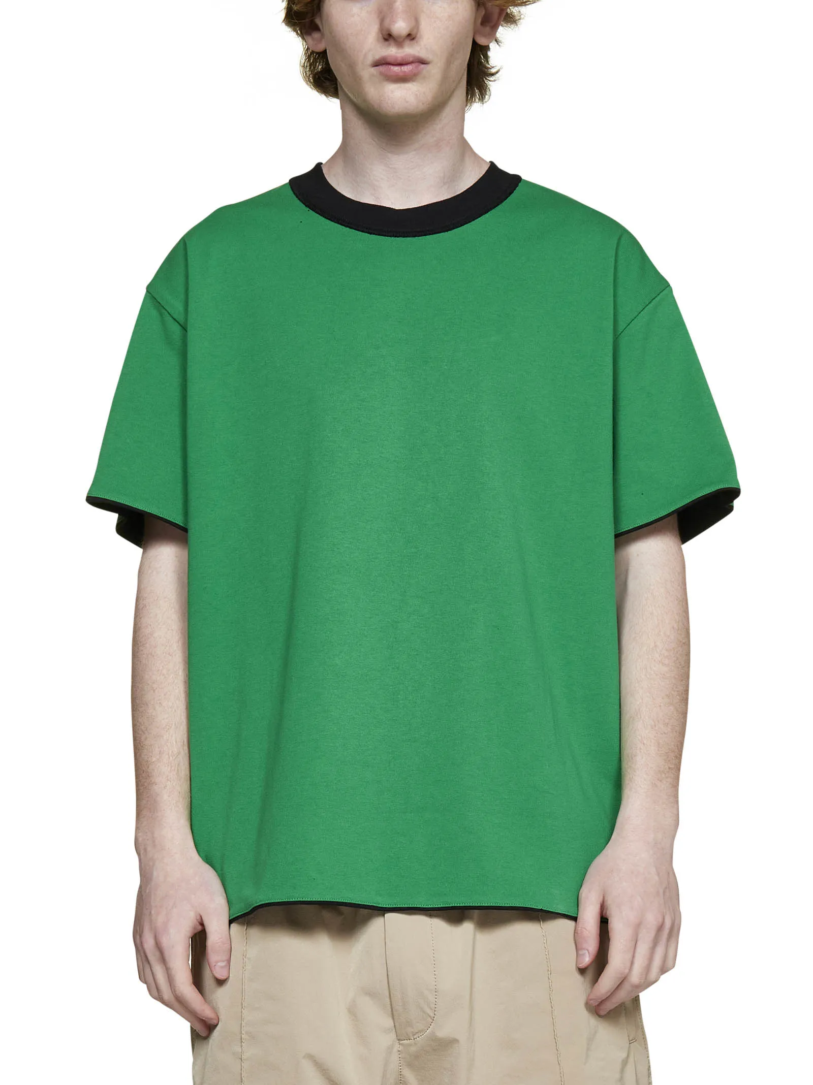 Bottega Veneta Reversible Layered Crewneck T-Shirt