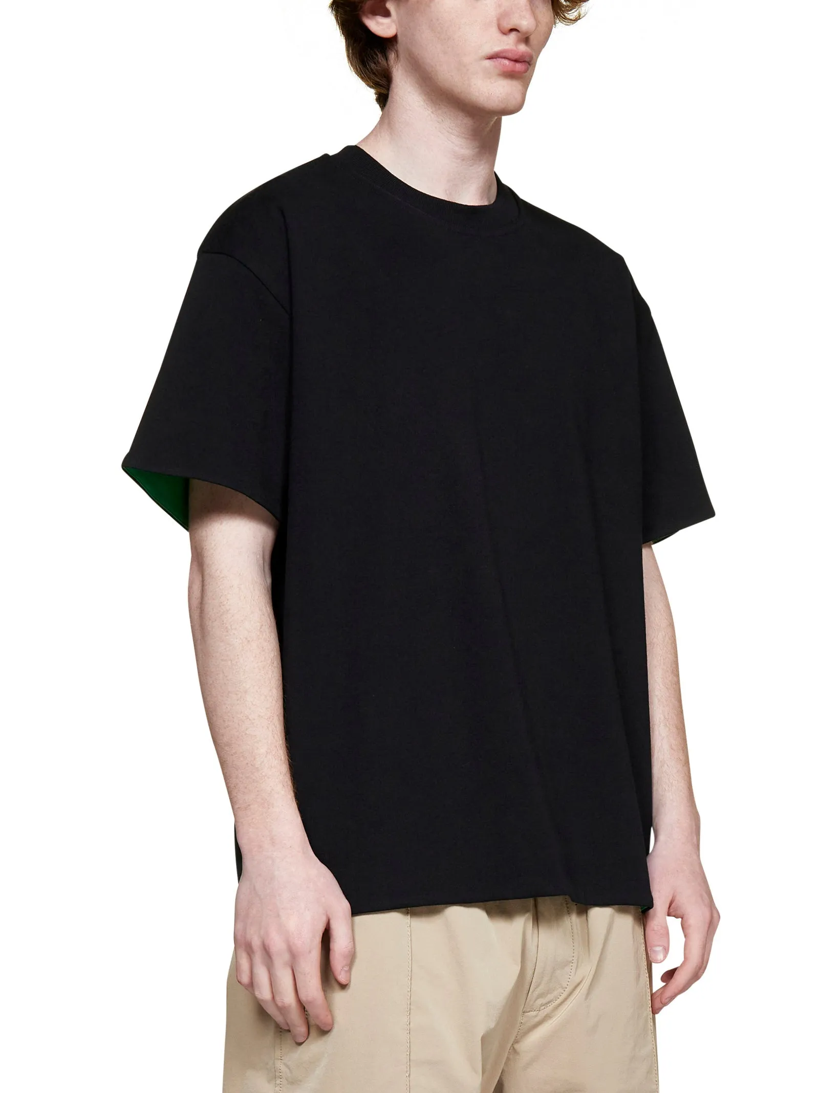Bottega Veneta Reversible Layered Crewneck T-Shirt