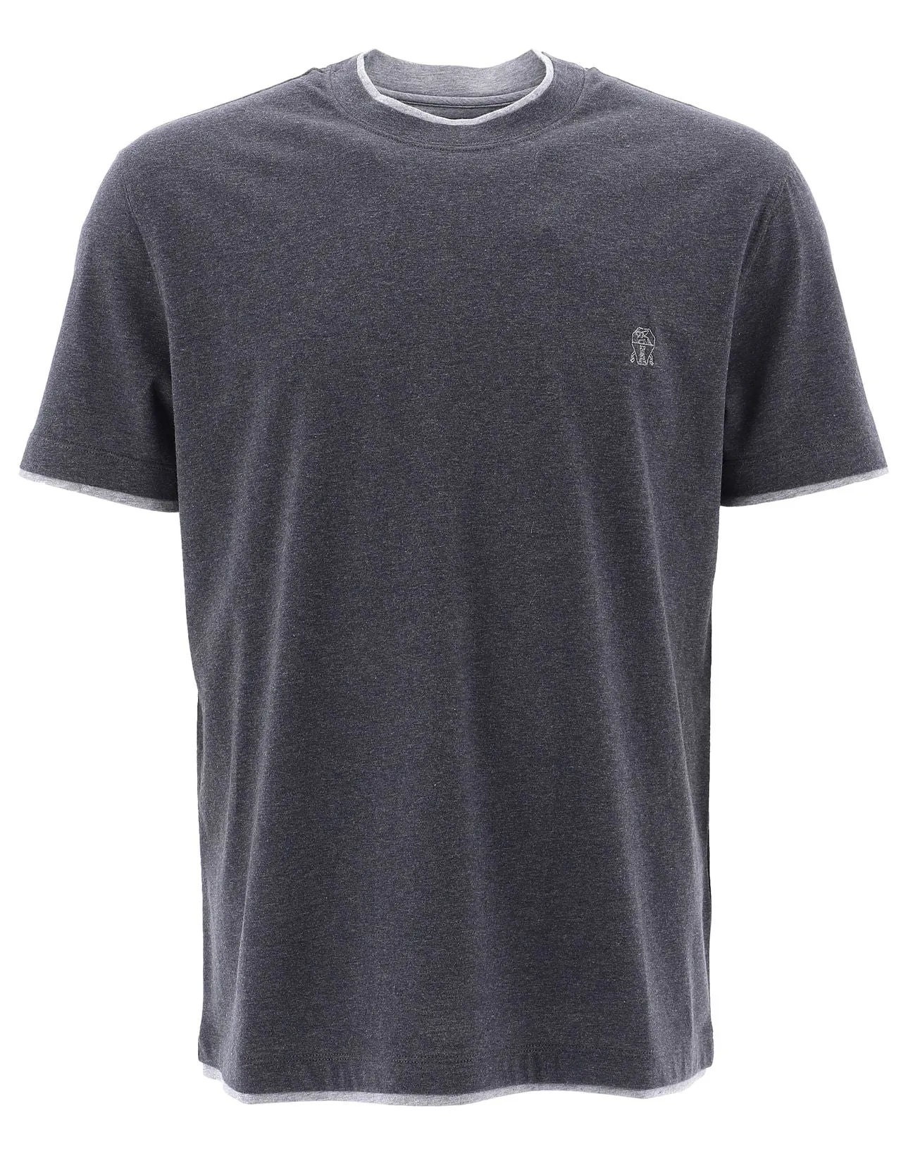 Brunello Cucinelli Layered Crewneck T-Shirt