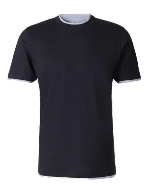 Brunello Cucinelli Layered Slim Fit T-Shirt