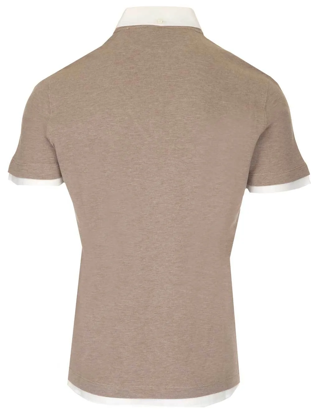 Brunello Cucinelli V-Neck Layered T-Shirt