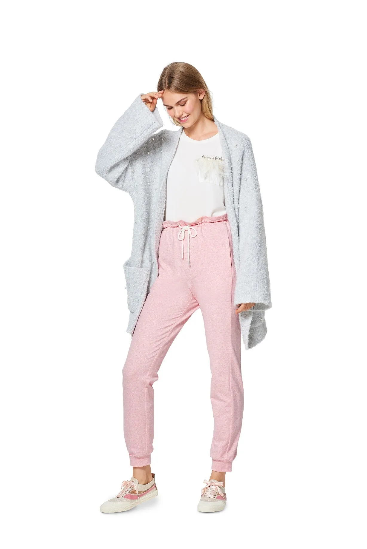 Burda Pattern 6317 Misses' jogging pull on pant