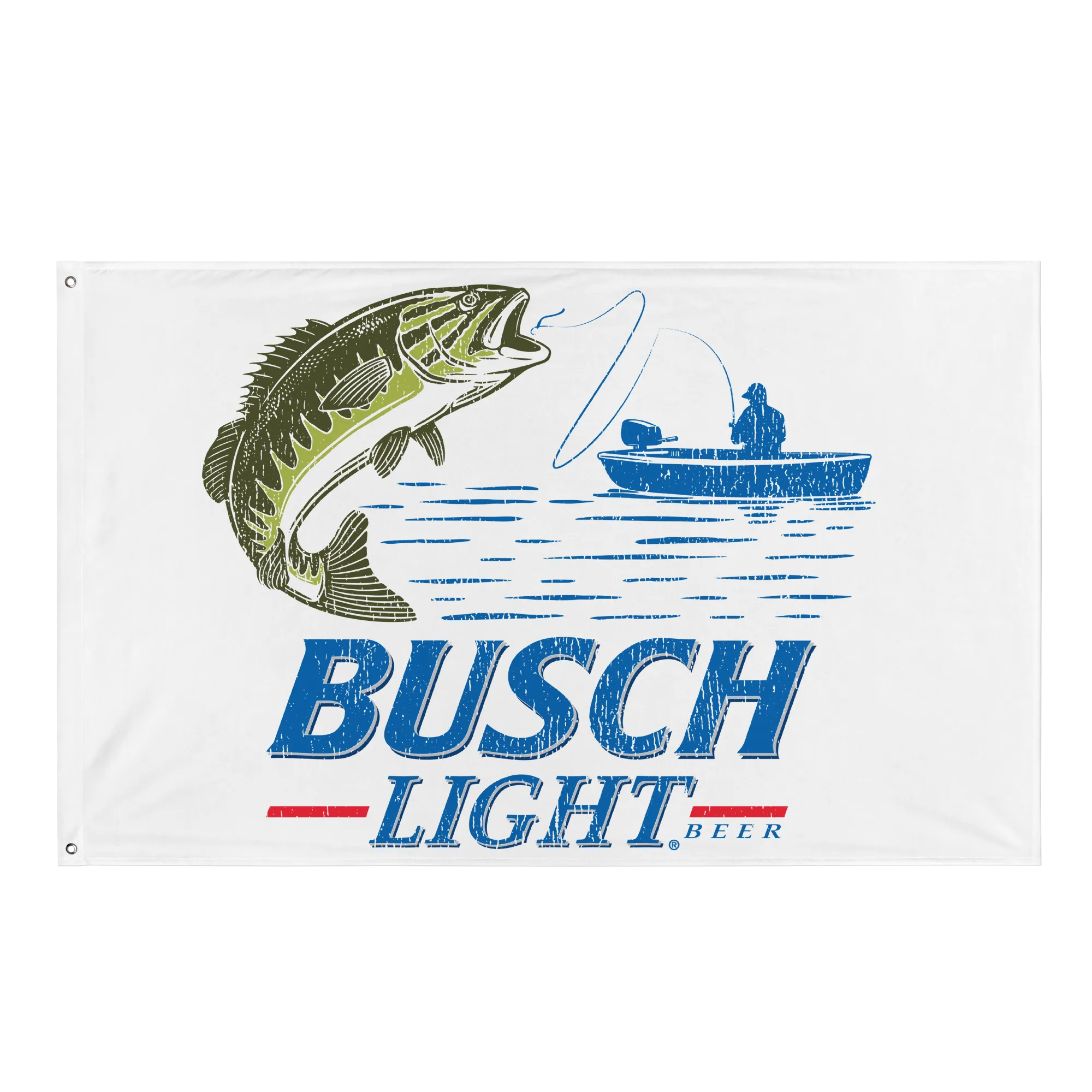Busch Light Retro Fishing Flag