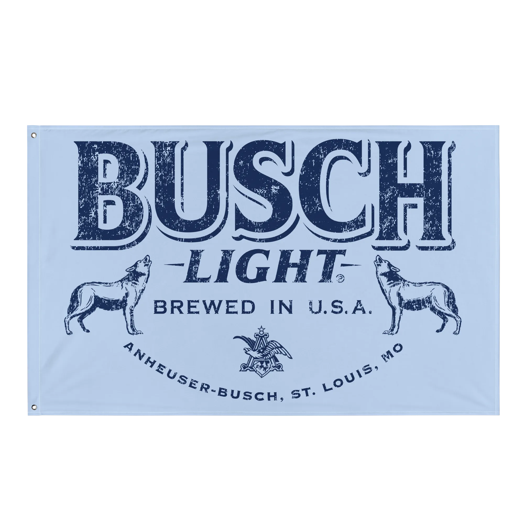 Busch Light Wolf Pack Flag
