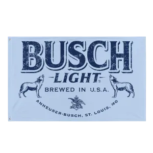 Busch Light Wolf Pack Flag