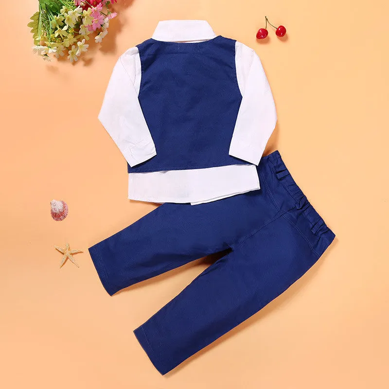 Casual Stylish Vests Gentleman Suits- GlamzLife