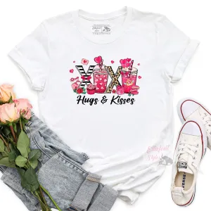 Coffee Shirt XOXO Valentines Tshirt