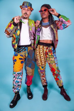 Colour Me Crazy Patchwork Festival Tracksuit Trousers