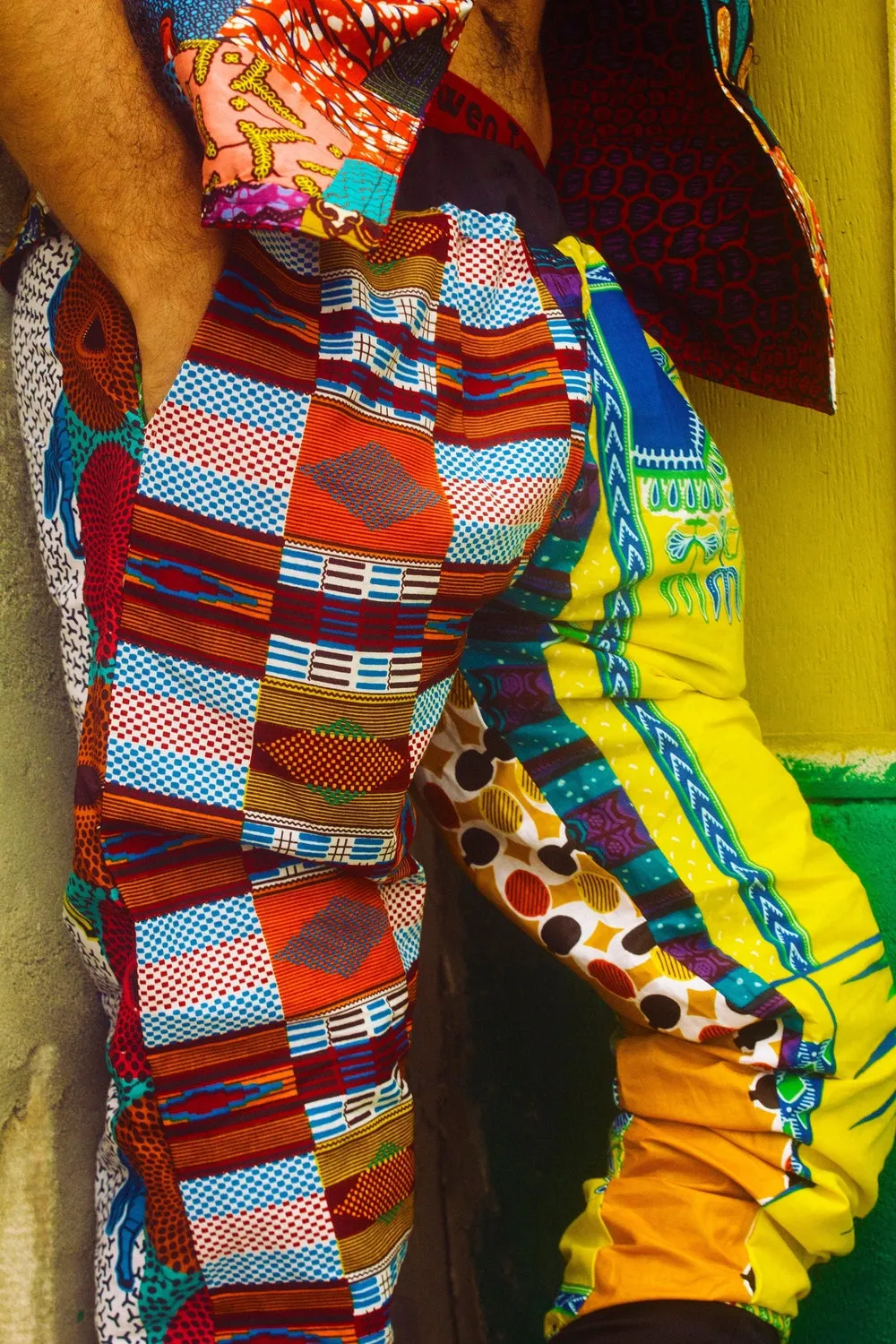 Colour Me Crazy Patchwork Festival Tracksuit Trousers
