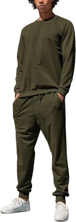 COOFANDY Men's Tracksuit 2 Piece Long Sleeve Pullover Jogging Track Suit Athletic Casual Sweatsuit