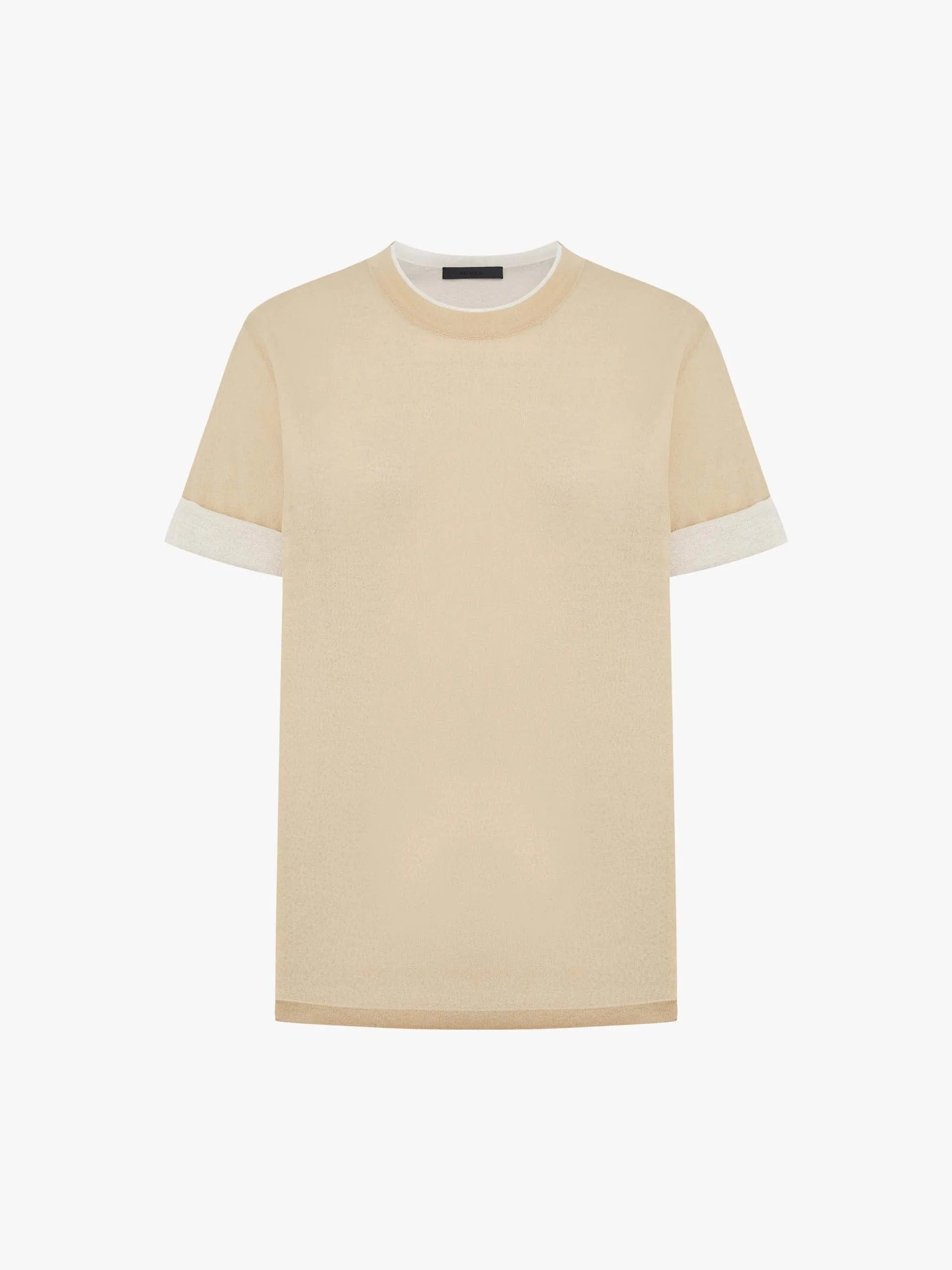 Cotton Blend Layered Top
