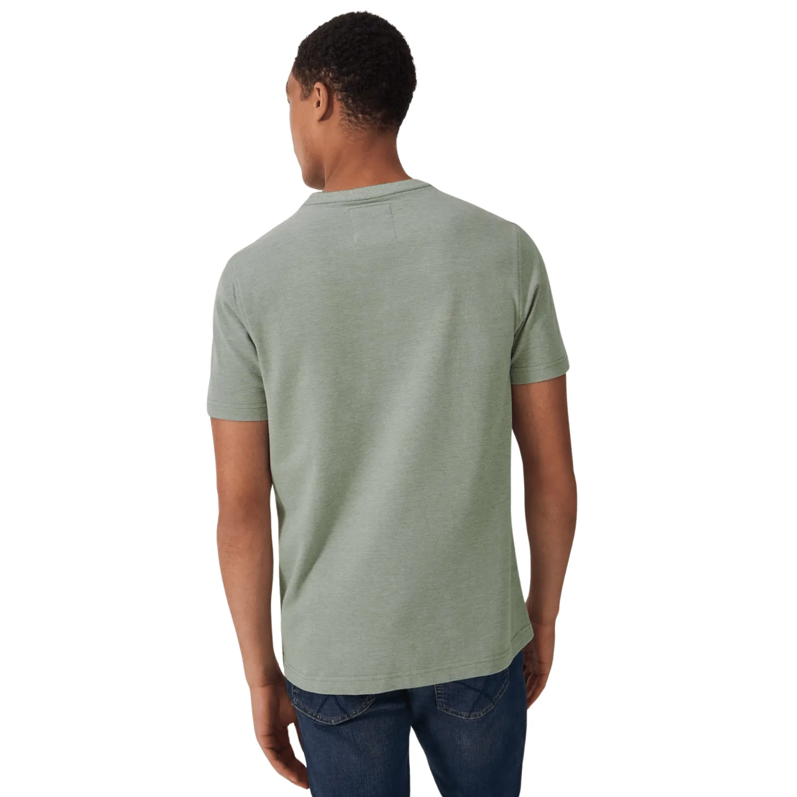 Crew Clothing Mens Oxford T-Shirt