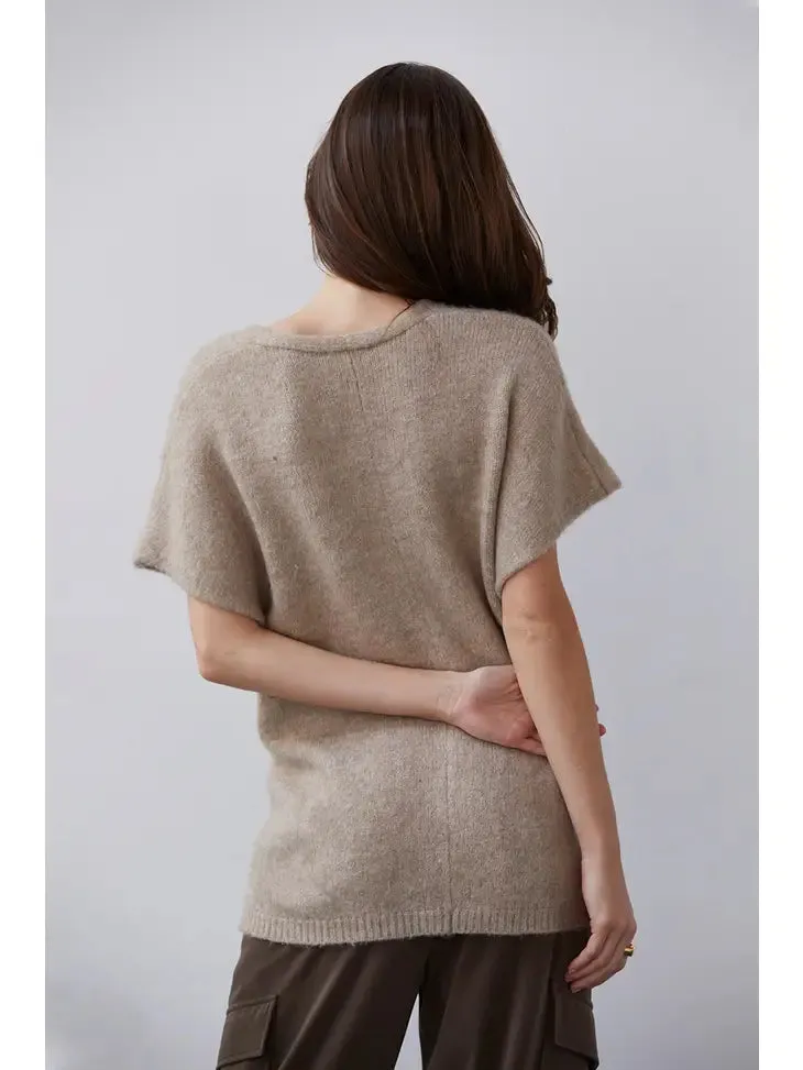 Cross Over Tunic Sweater
