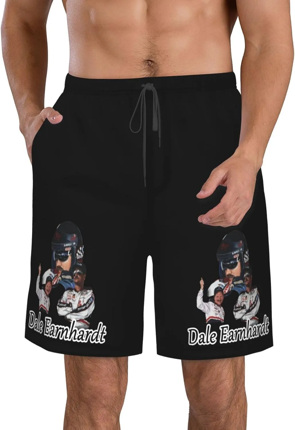 Da-le-Earnhardt-Sr-Car-3 Men's Swim Trunks Board Shorts Outdoor Beach Surfing