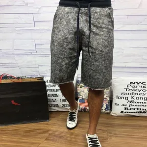Drawstring Stitching Retro Sports Casual Pants