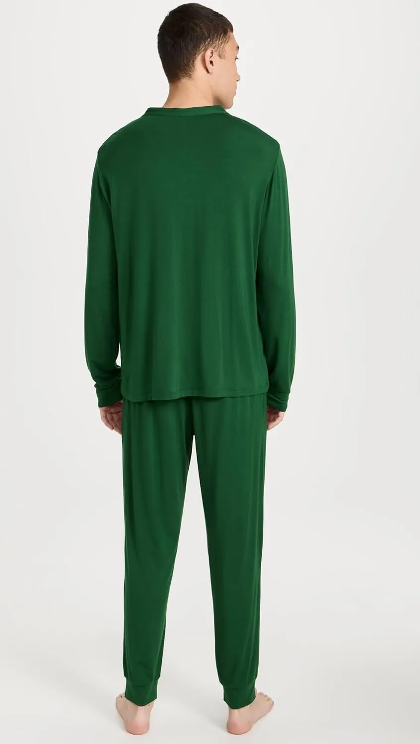Eberjey Men's Henry Long PJ Set
