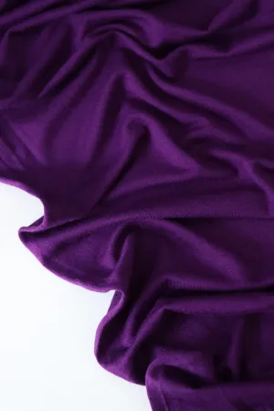 Eggplant Our Favorite Rayon Spandex Jersey