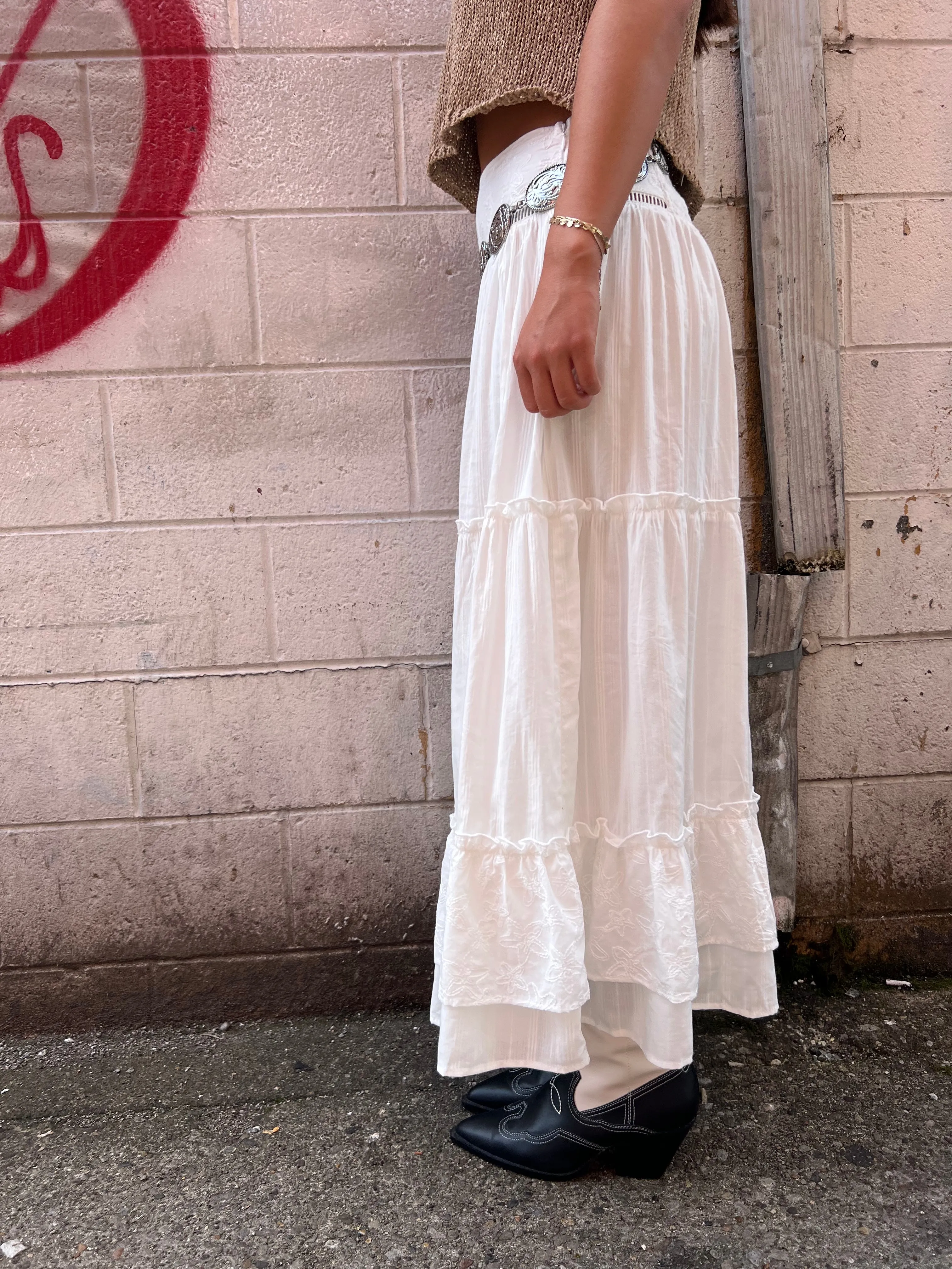 EILEEN MIDI SKIRT