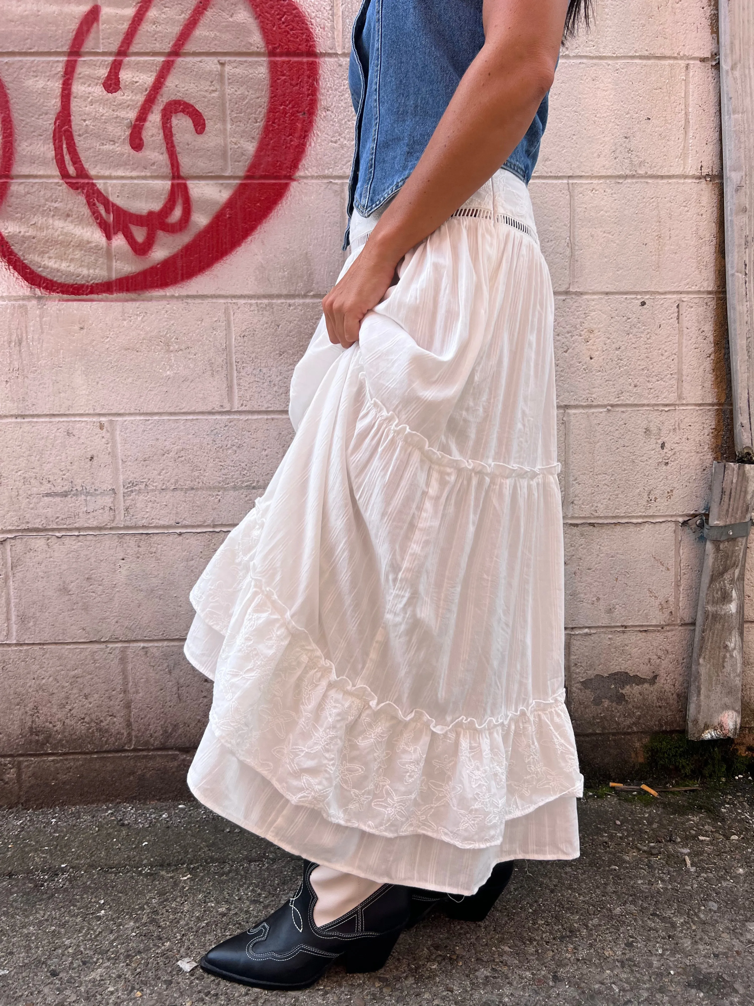 EILEEN MIDI SKIRT