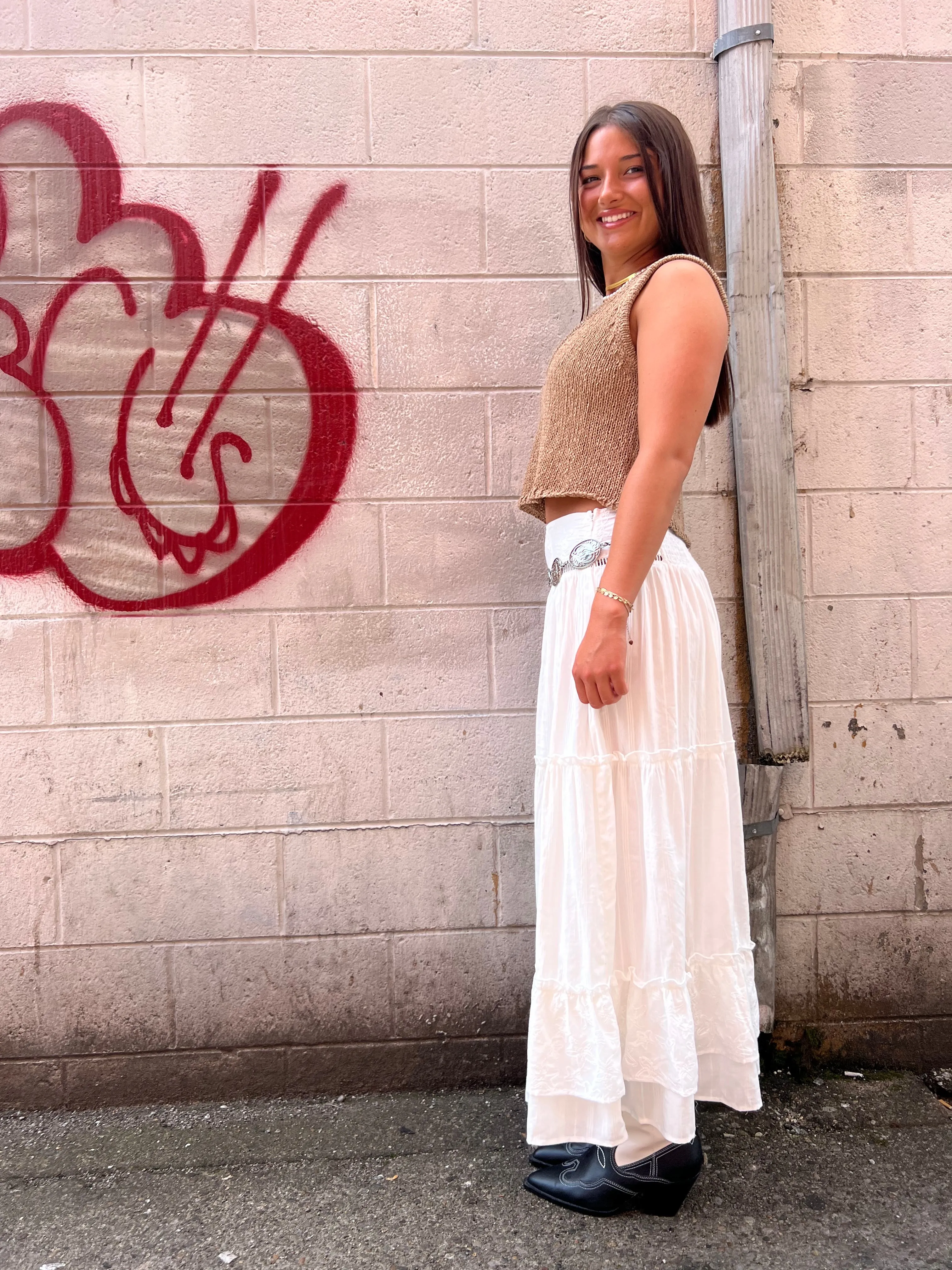 EILEEN MIDI SKIRT