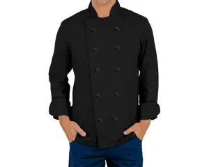Excellent Double Breasted Chef Coat with Knot Buttons