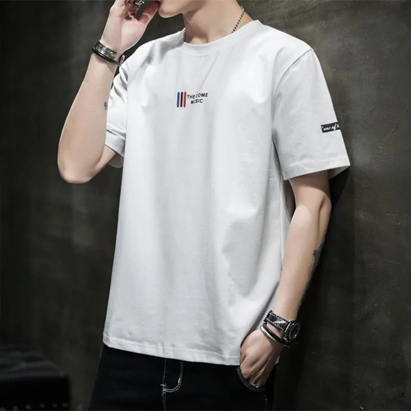 Fashion Trend Skin-friendly Breathable Men's Printed T-shirt