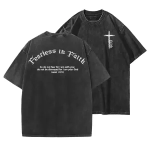 Fearless In Faith Washed T-Shirt