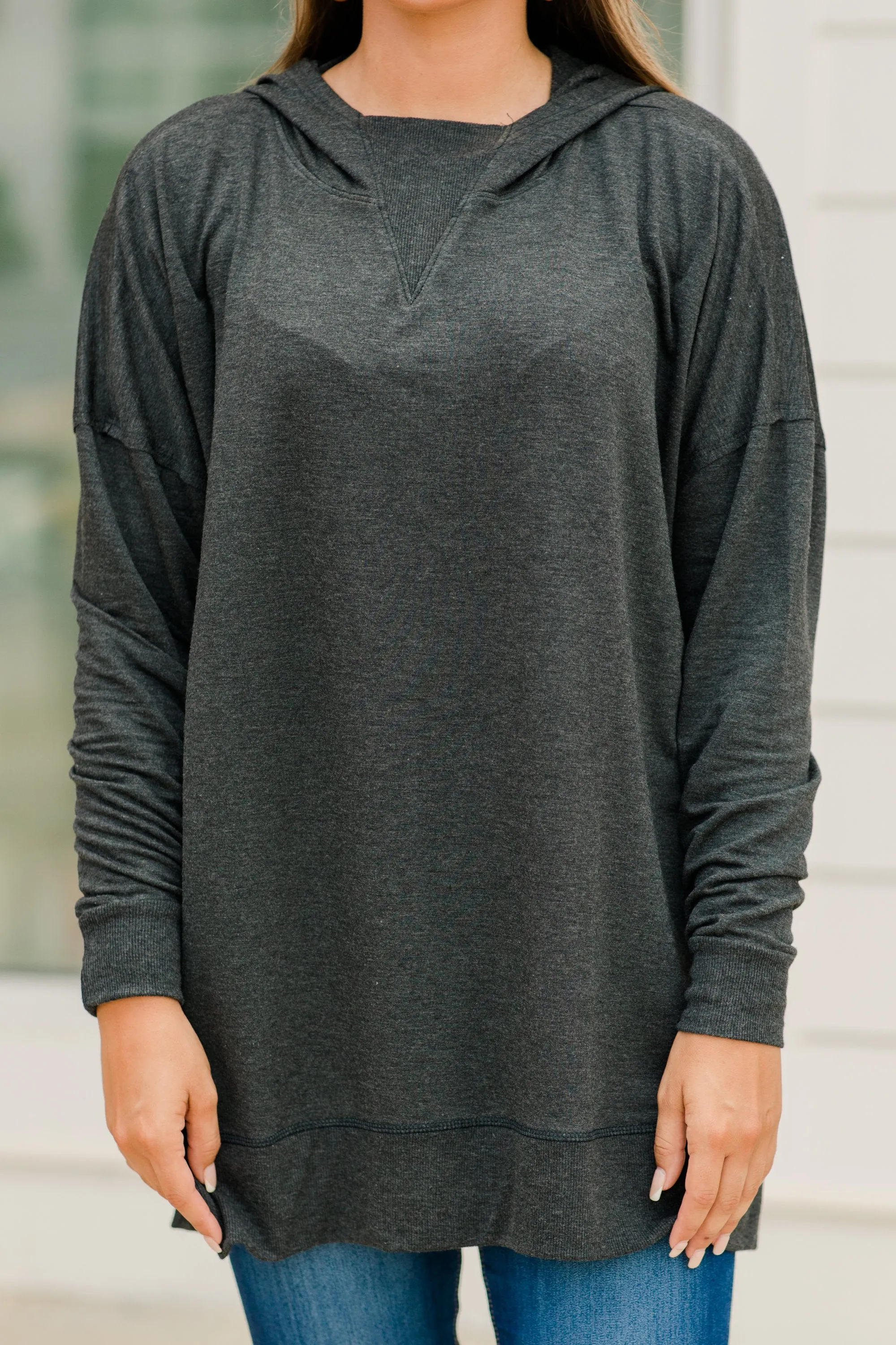 Feeling Grateful Gray Hoodie
