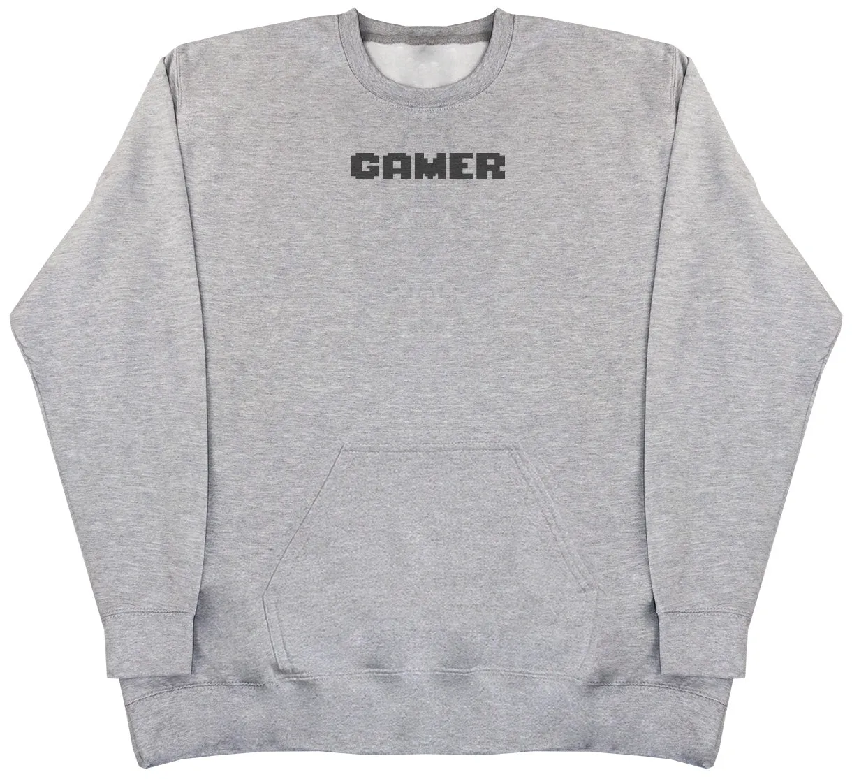 Gamer - Wording - Huge Oversized Hoodless Hoodie