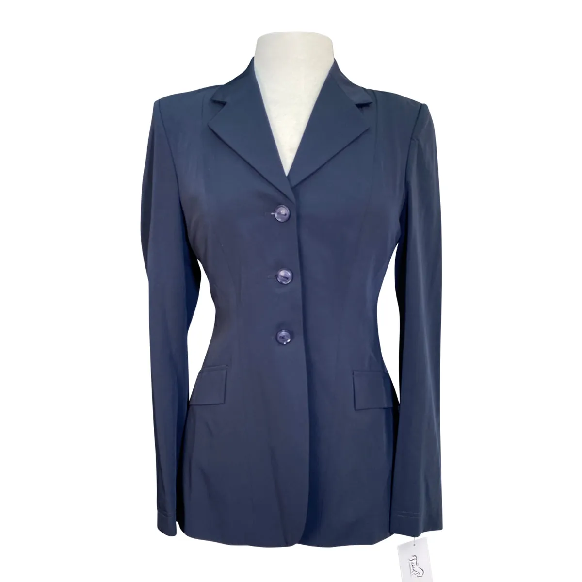 Grand Prix 'Classic' Jersey Show Coat in Navy - Women's 12T Slim