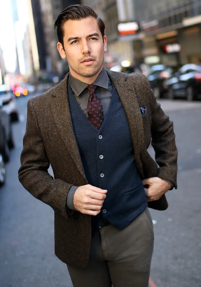 Harris Tweed Herringbone Sport Coat