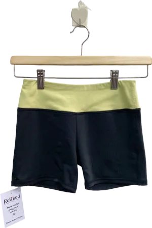 Hollister Black/Green Yoga Shorts XS
